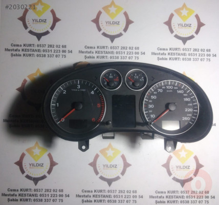 AUDI A3 CIKMA GOSTERGE SAATI 8P0920931_110.080.297