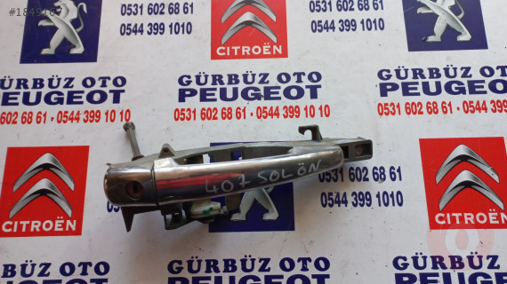 PEUGEOT 407 ORJİNAL ÇIKMA SOL ÖN DIŞ KAPI KOLU