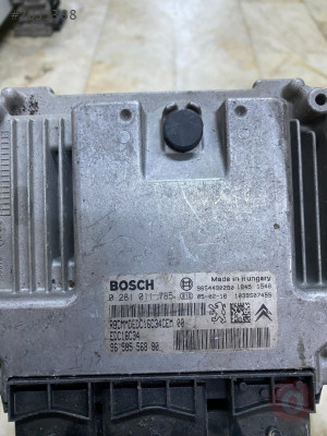 0281011785 9658556880 Citroen C3 1.4 HDI Motor Beyni