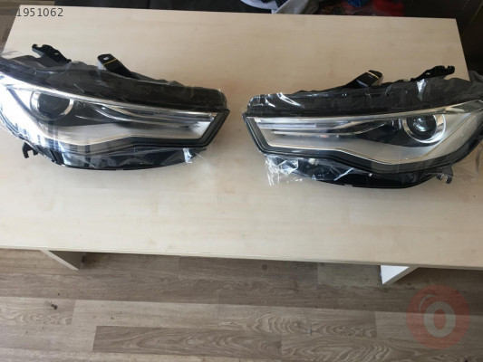 2015 audi A6 sağ sol far sıfır