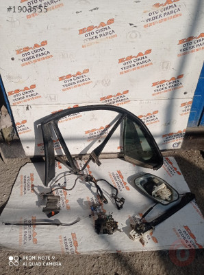 Volkswagen Jetta Sol Arka Kapı Kelebek Camı,Kriko, tesisa