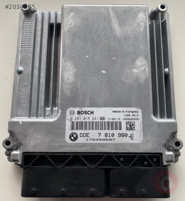 EDC16CP35 E60 1037397536 0281015241 DDE 7810980-02 BMW X6 EC