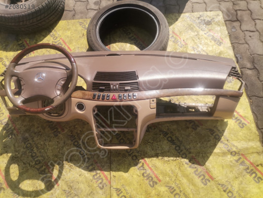 MERCEDES W220 S320 TORPİDO AİRBAG SETİ ORİJİNAL ÇIKMA