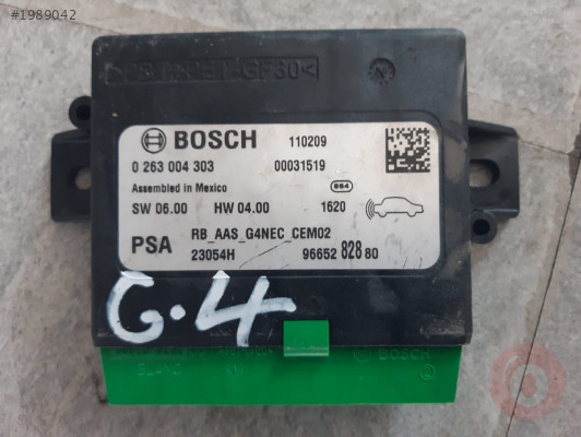 0263004303,C4 PARK SENSÖR BEYNİ,0263004303 C4 PARK SENSÖRÜ