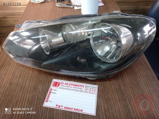 Volkswagen Golf 6 Sol Ön Far 2010-2012