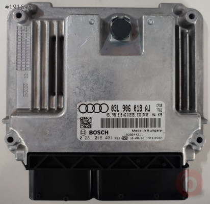A3 2.0 TDİ BEYİN 03L906018AJ 0281016401 EDC17C46 03L906018AG