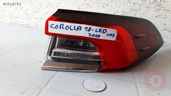 TOYOTA COROLLA 19/22  LED SAĞ STOP SEFALILAR OTO CIKMA