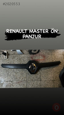 RENAULT MASTER PANJUR EYÜPCAN OTO’DA