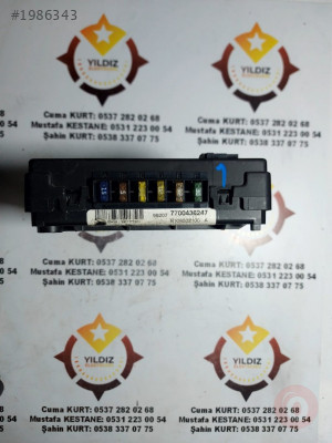 RENAULT MEGANE CIKMA ELEKTRIK SIGORTA KUTUSU 7700436247