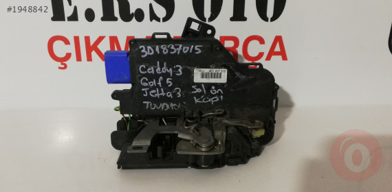 VW CADDY3 GOLF5 JETTA3 SOL ÖN KAPI KİLİDİ 3D1837015