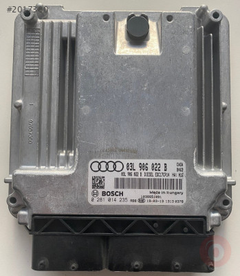 AUDI A4 2.0 TDI 0281014235,03L906022B EDC17CP14 ECU MOTOR