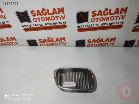 BMW E39 5 SERİSİ 95-04 SAĞ ÖN PANJUR IZGARASI OEM; 81593140