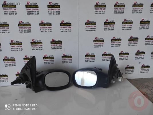 PEUGEOT 206 1998-2009 MODEL ÇIKMA ORJİNAL SAĞ SOL AYNA