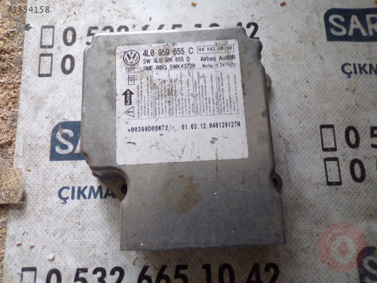 ÇIKMA VW AİRBAG BEYNİ 4L0 959 655 C