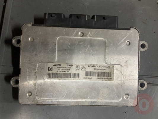 9665424480 PEUGEOT 207 MOTOR BEYNİ 21586539-8 J34P