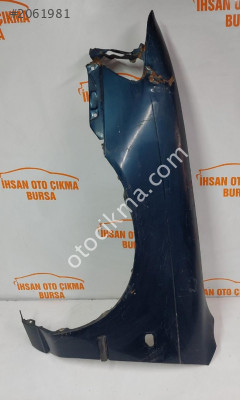 Corolla efsane kasa sol ön çamurluk
