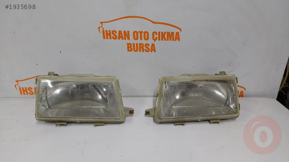 Renault 9 sağ sol far orijinal