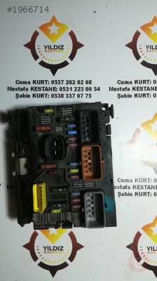 PEUGEOT 307 L04 CIKMA ELEKTRIK SIGORTA KUTUSU 9659741880