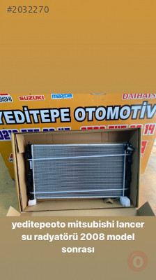 mitsubishi lancer su radyatörü