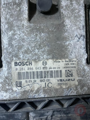 0281014643 98074154 OPEL ASTRA H 1.7 CDTI MOTOR BEYNİ