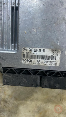 0281012451, A6461504091 Mercedes W203 C220 CDI Motor Beyni