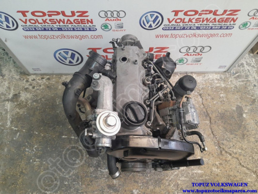 Volkswagen Bora AGR 1.9 Tdi Çıkma Orjinal Motor