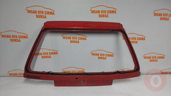 Honda  88-91 eski kasa bagaj kapağı orijinal kırmızı