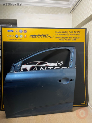 RENAULT MEGANE 4 SOL ÖN KAPI ÇIKMA ORJİNAL MAVİ