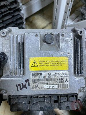0281011558 9656974680 PEUGEOT 407 1.6HDI MOTOR BEYNİ