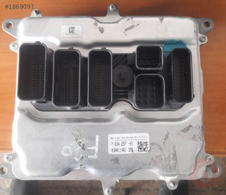 Motor ECU, BMW 1 Serisi 1.6, 0261S07665 DME7634297, DME 7 63