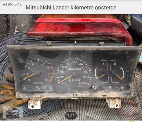 85 Mitsubishi Lancer kilometre saati