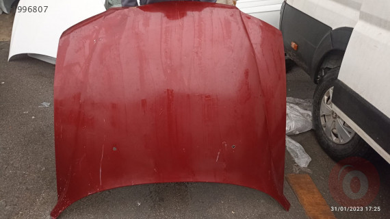 OPEL VECTRA B KIRMIZI MOTOR KAPUTU ORJİNAL