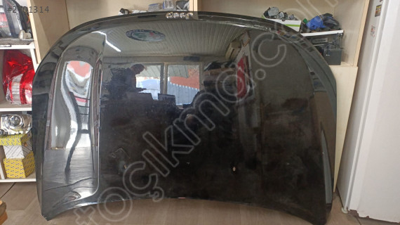 Jeep Compass hatasız siyah motor kaputu