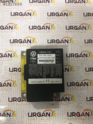 3C0909605A VOLKSWAGEN PASSAT  TRW AİRBAG BEYNİ