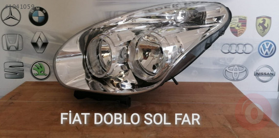 FIAT DOBLO ORJINAL ÇIKMA  SOL FAR