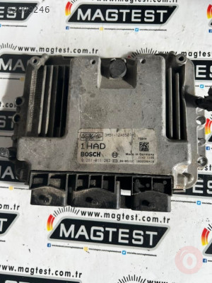 0281011263 3M51-12A650-MD FORD FOCUS MOTOR BEYNI