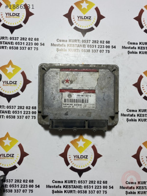 VOLSWAGEN PASSAT CIKMA MOTOR BEYNI 3B0907557C