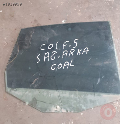 VOLKSWAGEN GOLF 5 SAĞ ARKA CAM, GOLF 5 SAĞ ARKA CAM