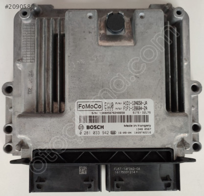 0281033942 H1D1-12A650-JA F1F1-12B684-ZA Ford focus ecu