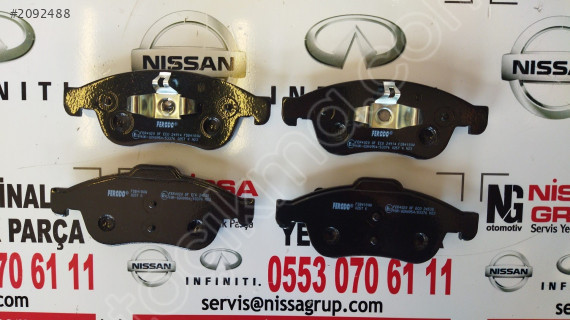 NİSSAN JUKE ÖN FREN BALATA SIFIR PARÇA F16 2020-2022