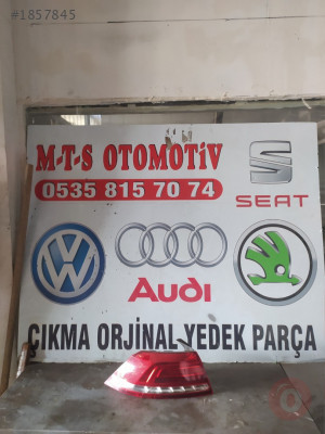 VOLKSWAGEN PASSAT B-8 SOL ARKA STOP ÇIKMA ORİJİNAL 2014-2018