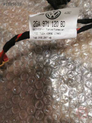 2GA971120BD KAPI KABLO TAKIMI SOL T-ROC 2018 >> FARKLI ÜRÜN