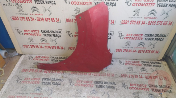 CİTROEN C3 SOL ÖN ÇAMURLUK 2016-2023 ORİJİNAL ÇIKMA