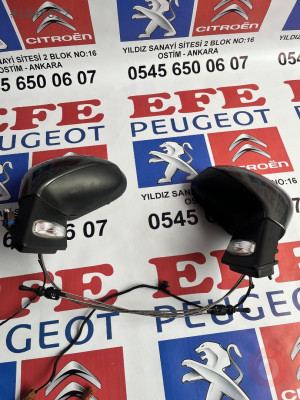 Peugeot 207 çıkma manuel ayna ✅