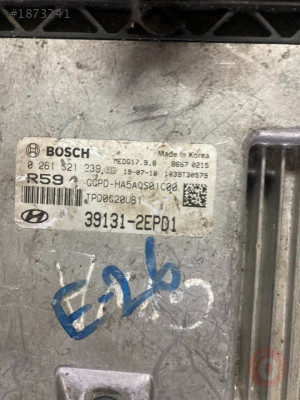 HYUNDAI I30 39131-2EPD1 MEDG17.9.8 0261S21339 ECU MOTOR