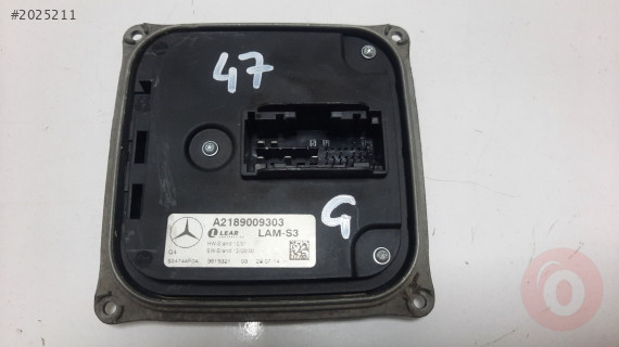MERCEDES CLA W218 W117 W176 LED BEYNİ 2189009303 ÇIKMA