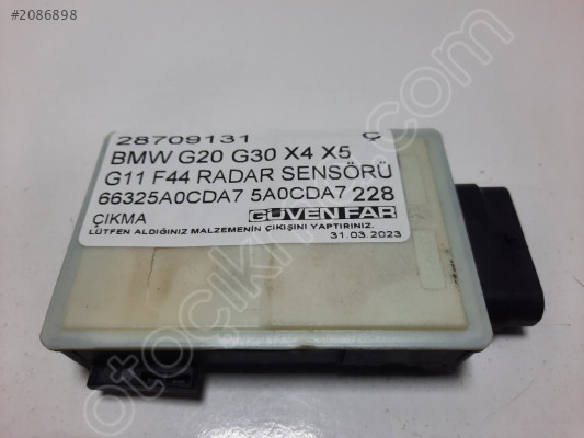 BMW G20 G30 X4 X5 G11 F44 RADAR SENSÖRÜ 66325A0CDA7 5A0CDA7