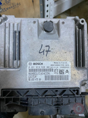 0281019820 9805947580 PEUGEOT 208 1.6HDI MOTOR BEYİNİ