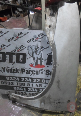 OPEL COMBO 1993 - 2000 ÖN SOL ÇIKMA BEYAZ ÇAMURLUK