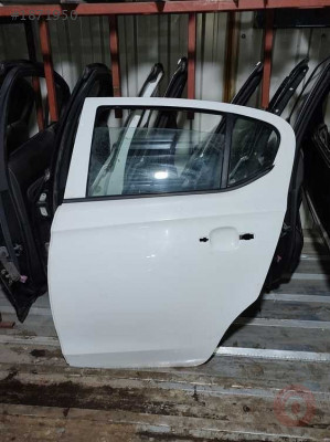 opel corsa e sol arka kapı beyaz